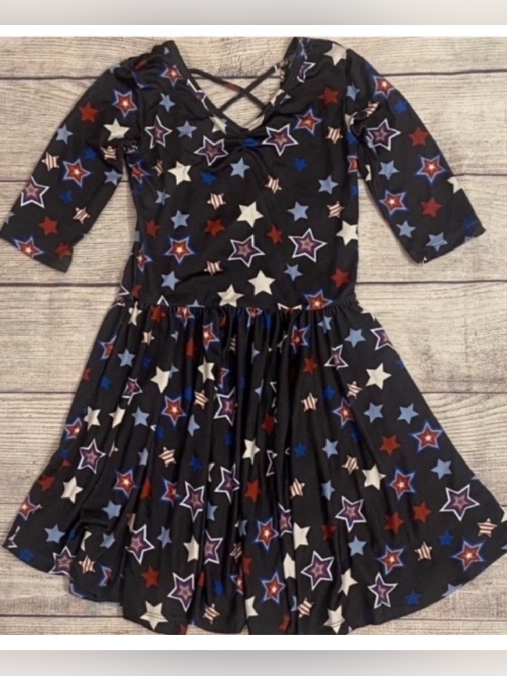Dot Dot Smile Star dress size 5/6 girls
